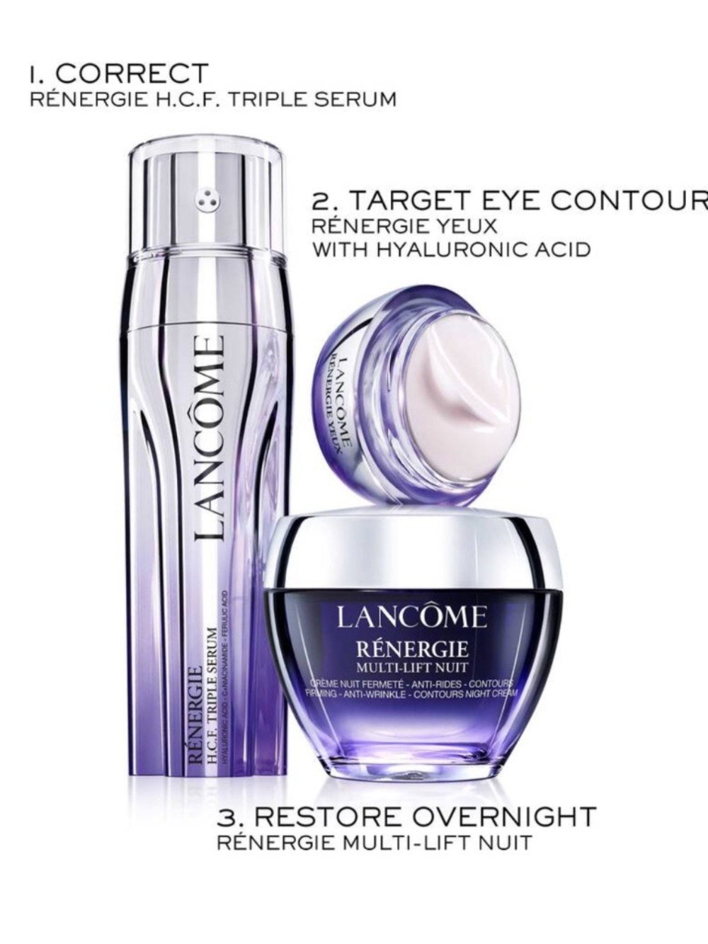 Lancome Renergie Multi-Lift Night Cream (New, 15 mL) - Picture 7 of 7